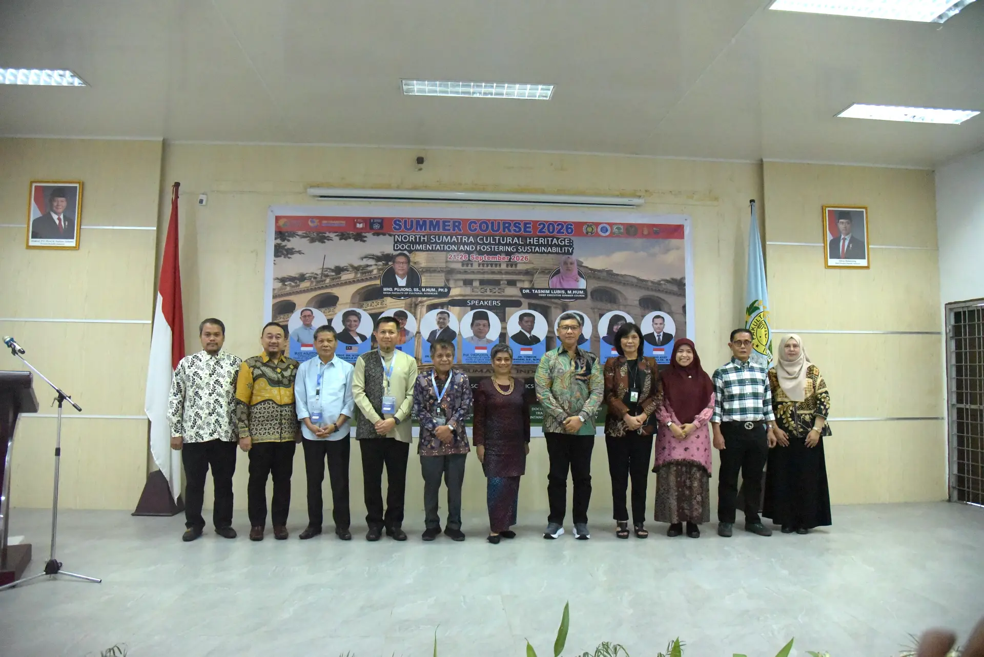FIB USU Gelar Summer Course 2026 tentang Warisan Budaya Sumatera Utara